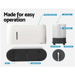 دستگاه خوشبو کننده هوا و بخور سرد Devanti مدل Ultrasonic Aroma