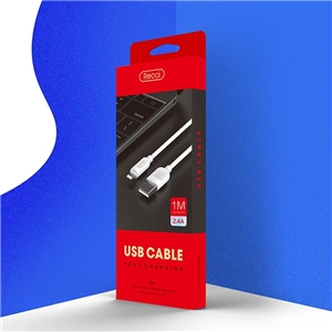 کابل تبدیل USB به لایتنینگ رسی مدل RCL-P100 طول 1 متر