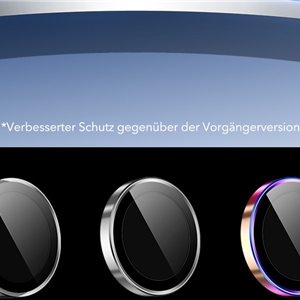 محافظ لنز دوربین ESR مناسب برای iPhone 16 Pro Max