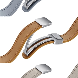 بند ساعت چرمی D-Buckle Hybrid 20mm S/M سامسونگ مدل ET-SHR93
