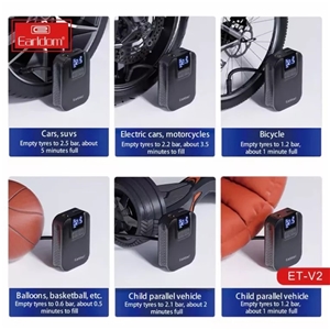 کمپرسور باد ارلدام Earldom Car Air Pump ET-V2