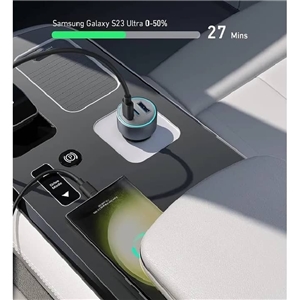 شارژر فندکی انکر 67 واتی 3 پورت مدل A2731