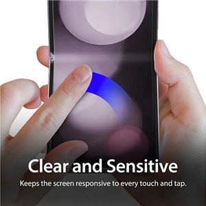 گلس آراری مدل Pure مناسب Galaxy Z Flip 6 پک دو عددی