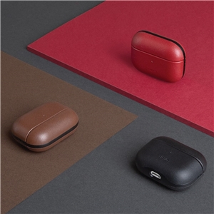 کاور ایرپاد پرو یونیک Uniq Terra Geniune Leather AirPods Pro Case
