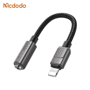 تبدیل لایتنینگ به جک 3.5 میلیمتری AUX مک دودو مدل MCDODO CA-5010 ساپورت میکروفون