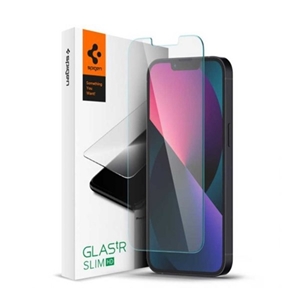 محافظ صفحه نمایش اسپیگن آیفون 13 Spigen Glas.tR SLIM HD Glass iPhone